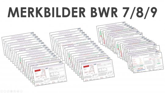 Paket Merkbilder BWR 7/BWR 8/BWR 9 Einzellizenz 